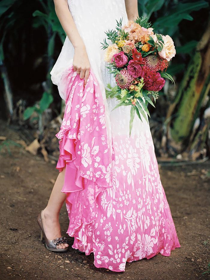Illustration de l'article : 15 gorgeous and original wedding dresses personalized with an airbrush!