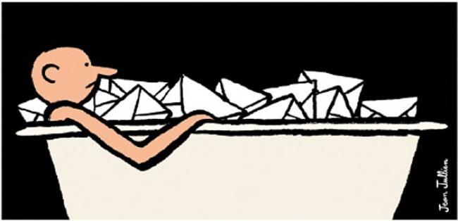 Illustration de l'article : 20 satirical illustrations that show today's society for what it is! Which ones are the most realistic?