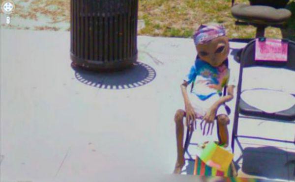 Illustration de l'article : 21 of the most unusual photos that can be found on Google Street View!