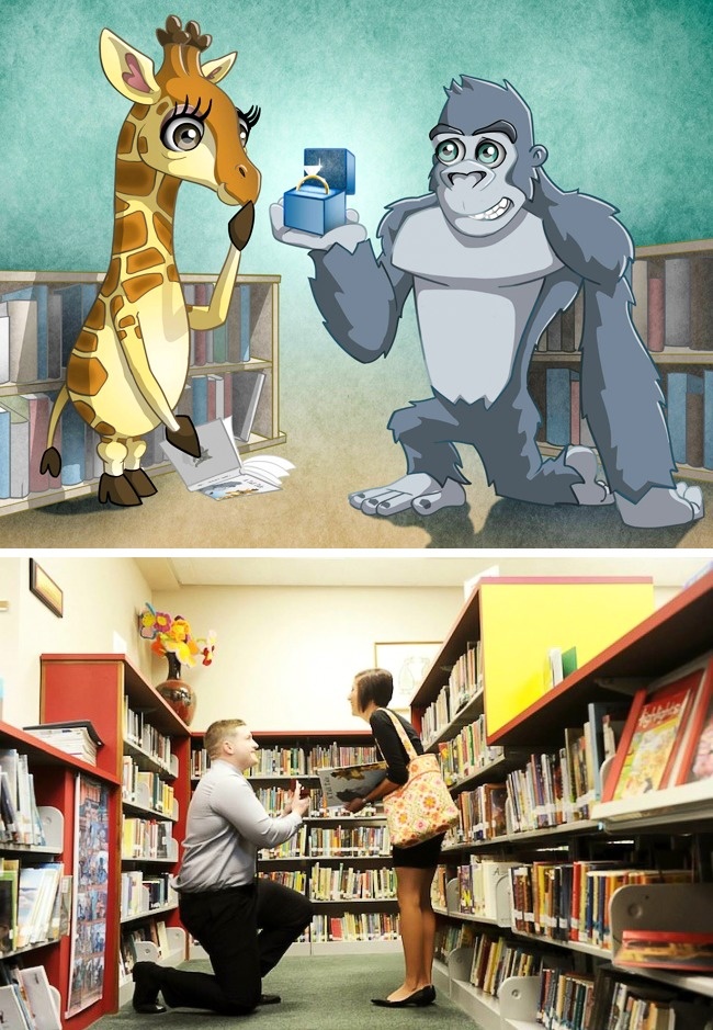 Illustration de l'article : 10 of the most creative marriage proposals caught on camera