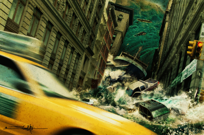 Illustration de l'article : 11 Photoshop manipulations that show what the end of the world might look like!