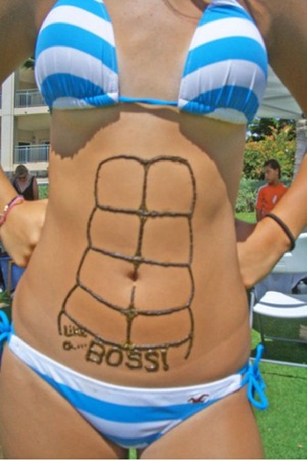 Illustration de l'article : 13 photos that prove you can have perfect abs in a few seconds