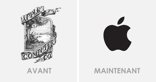 Illustration de l'article : 14 logos of famous brands from before and today