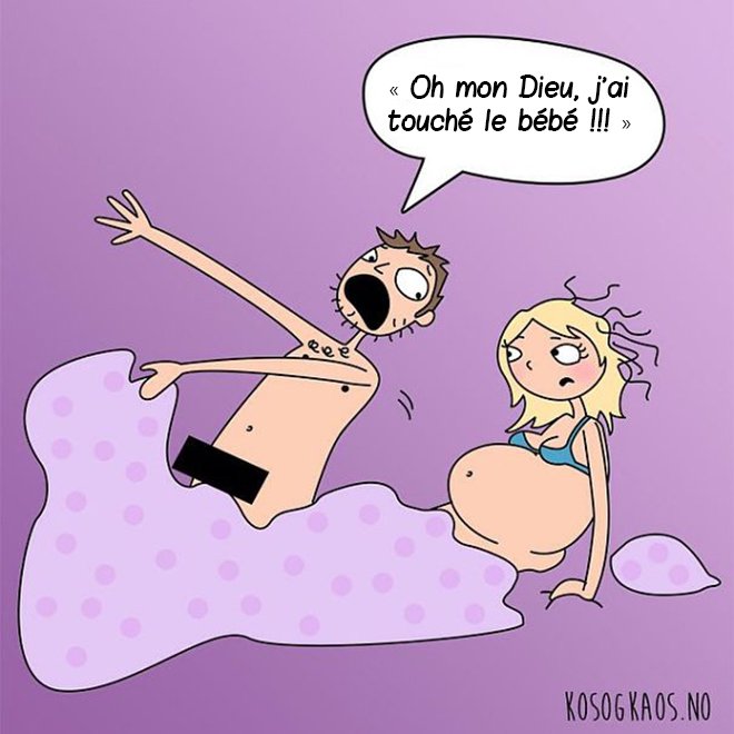 Illustration de l'article : 23 illustrations that show the daily lives of pregnant women! Which ones are the funniest?