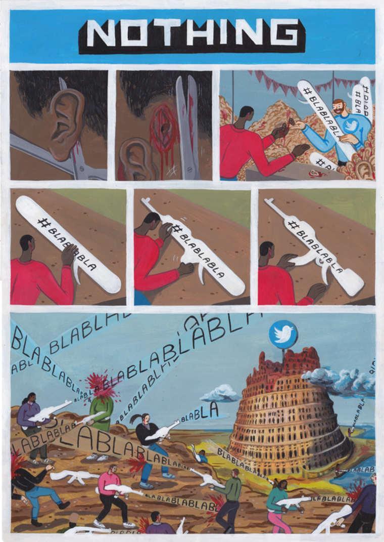 Illustration de l'article : 13 illustrations that say a lot about our addiction to social networks! Which ones are the most realistic?