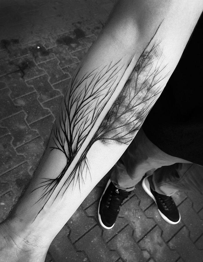 Illustration de l'article : 21 tattoo ideas made to appear imperfect but that are actually quite beautiful!