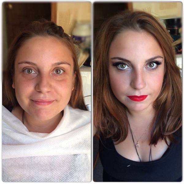 Illustration de l'article : 23 photos that show that makeup can offer some unbelievable changes