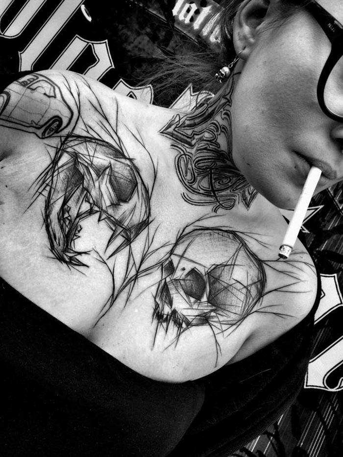 Illustration de l'article : 21 tattoo ideas made to appear imperfect but that are actually quite beautiful!