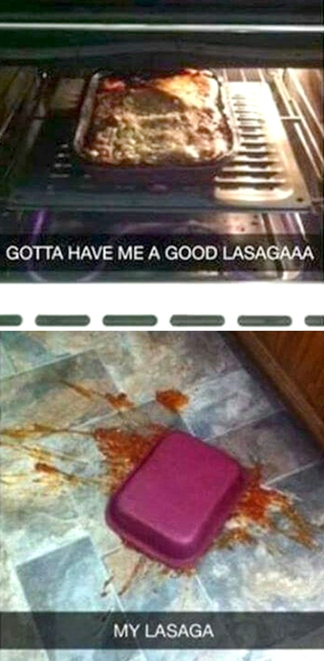 Illustration de l'article : 22 classic food fails that could happen to any of us!