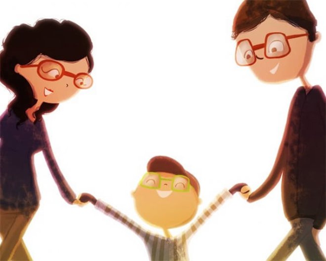 Illustration de l'article : 20 illustrations that show the little moments of happiness in the everyday life of a couple!