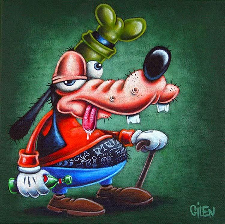 Illustration de l'article : 18 crazy versions of cartoon characters