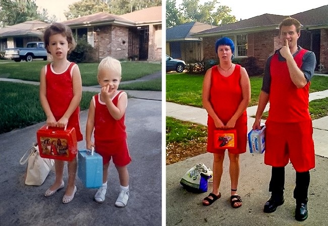 Illustration de l'article : 23 hilarious updated family photos