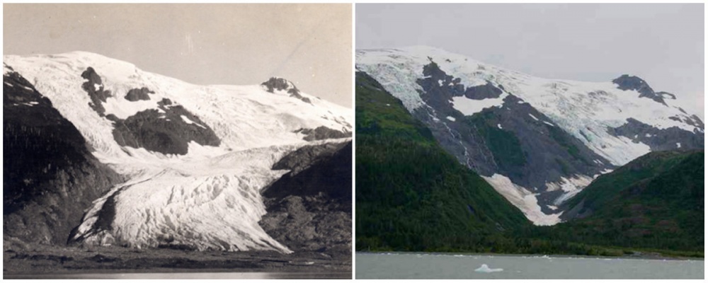 Illustration de l'article : The Earth before and today: NASA unveils some unprecedented pictures of the dramatic changes in our planet