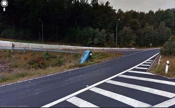 Illustration de l'article : 21 of the most unusual photos that can be found on Google Street View!