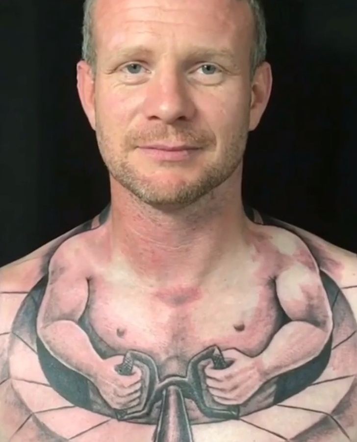 Illustration de l'article : 14 people who got inked, but ended up with dubious results