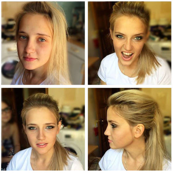 Illustration de l'article : 23 photos that show that makeup can offer some unbelievable changes