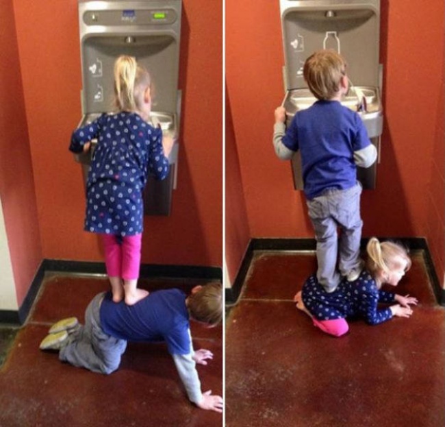 Illustration de l'article : 24 priceless photos of sibling rivalry at work
