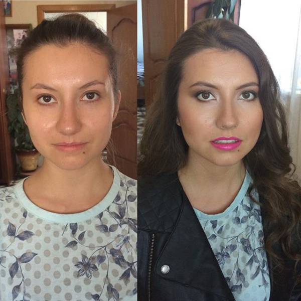 Illustration de l'article : 23 photos that show that makeup can offer some unbelievable changes