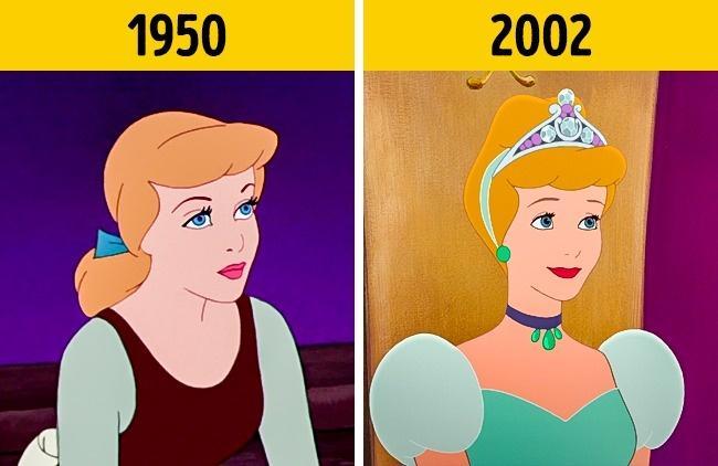 Illustration de l'article : These cartoon characters have really changed over time!