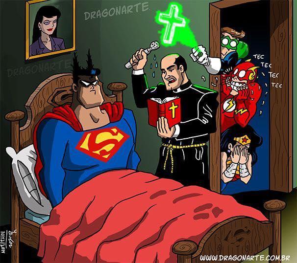 Illustration de l'article : 22 hilarious cartoons showing the daily lives of superheroes! Which ones are the funniest?